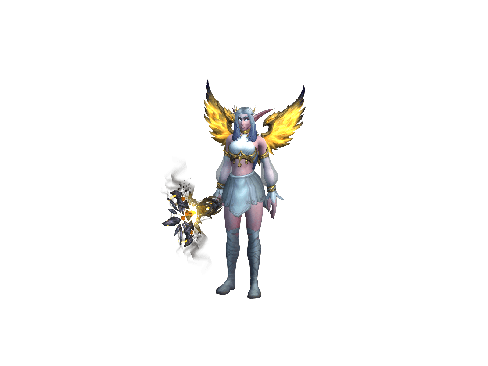Full character render of Kaeli