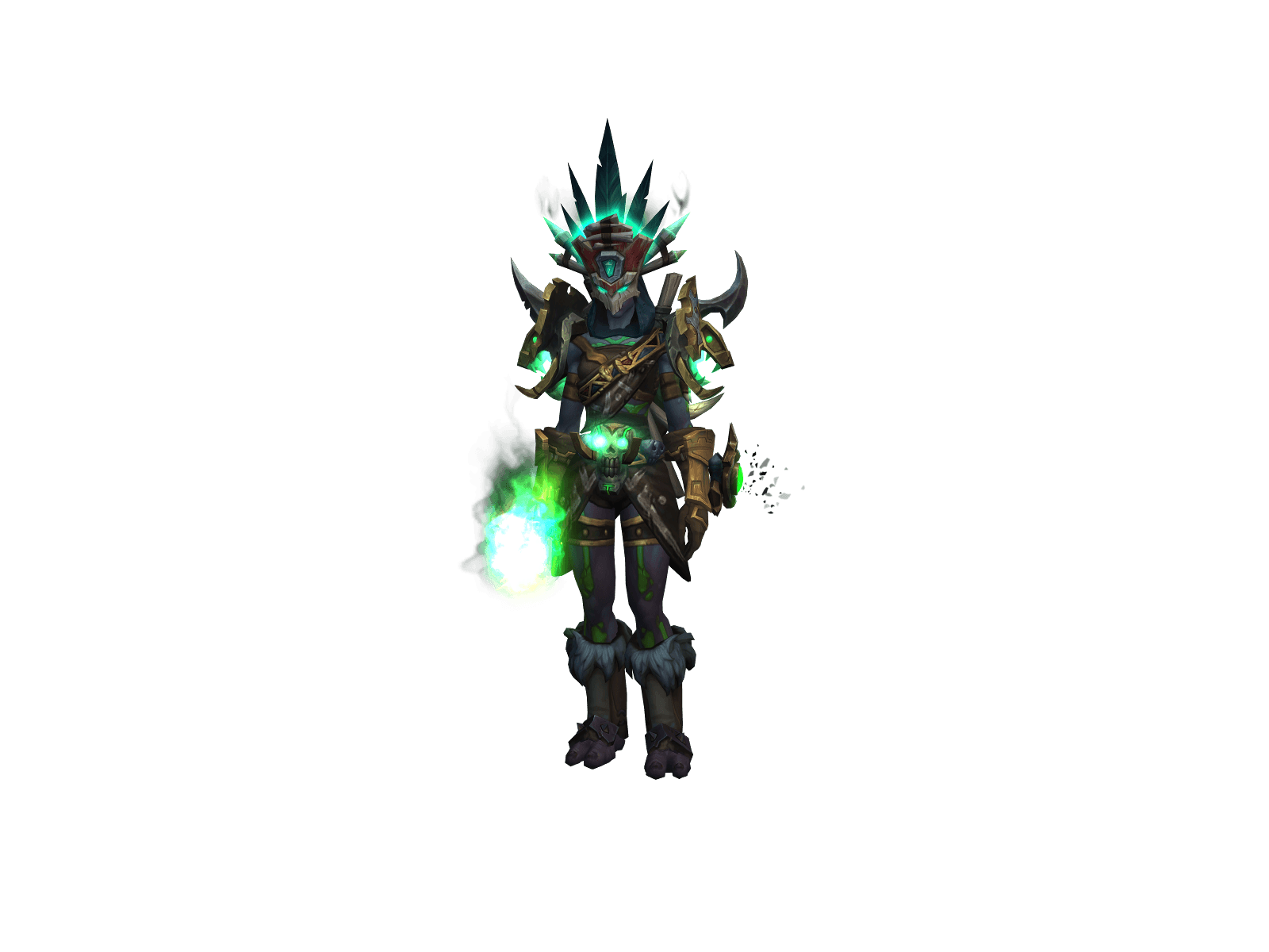 Full character render of Drak