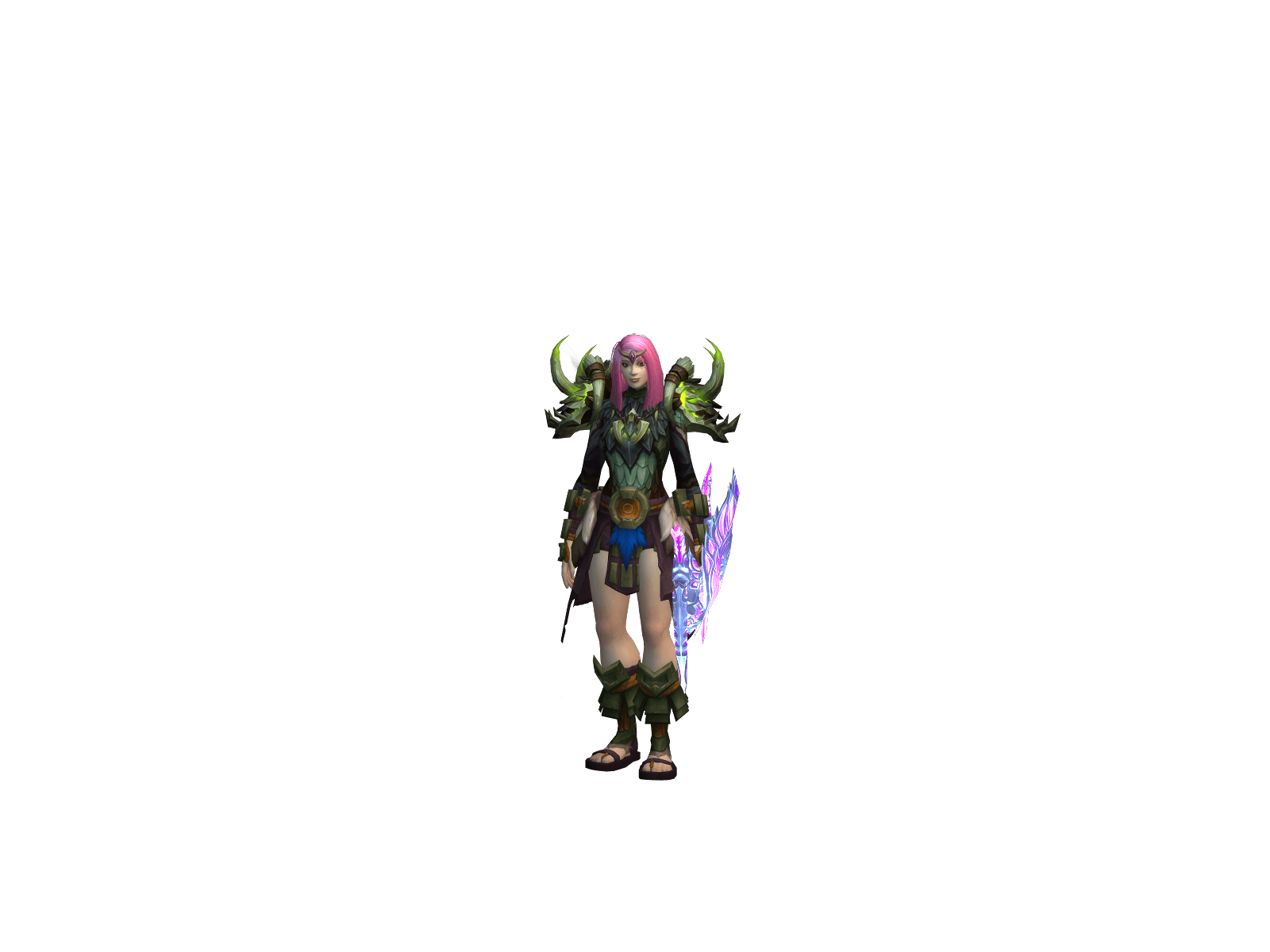 Full character render of Foxy