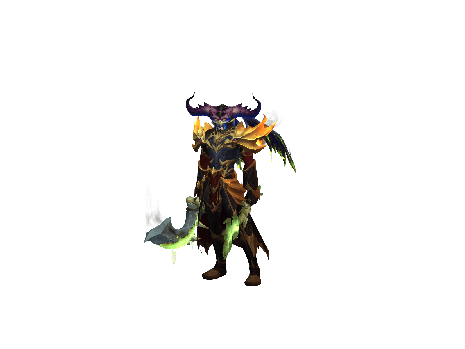 Full character render of Voldemórt