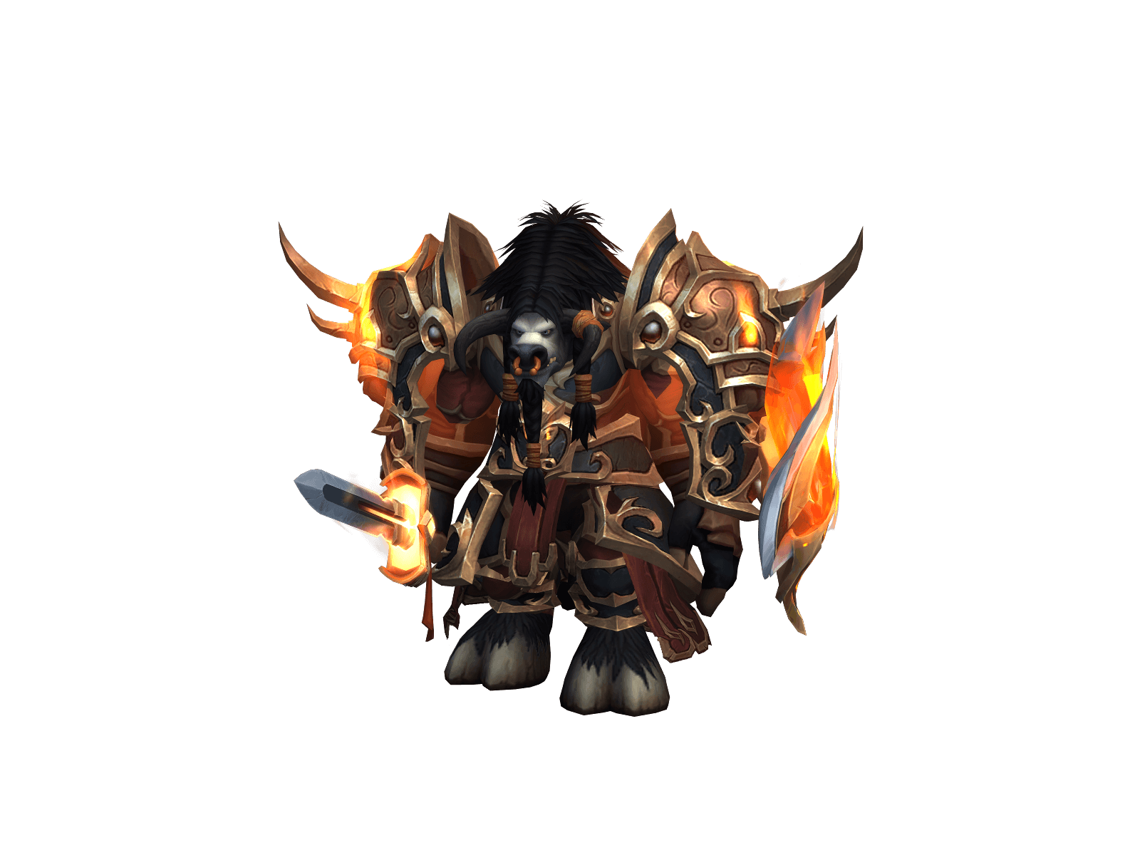 Full character render of Wogzilla