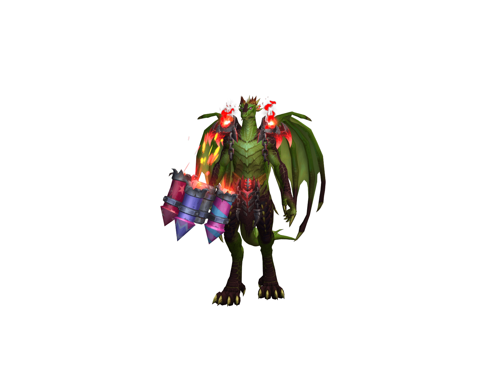 Full character render of Dracopium