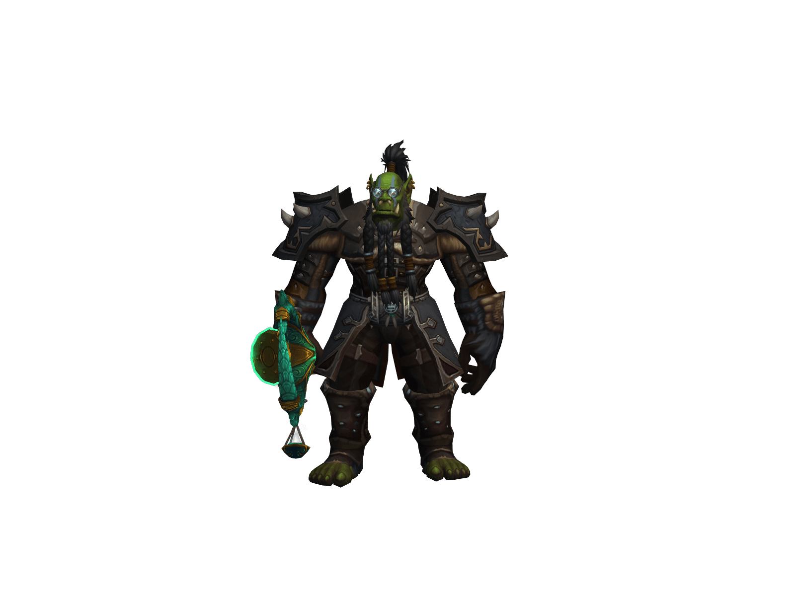 Full character render of Comonk