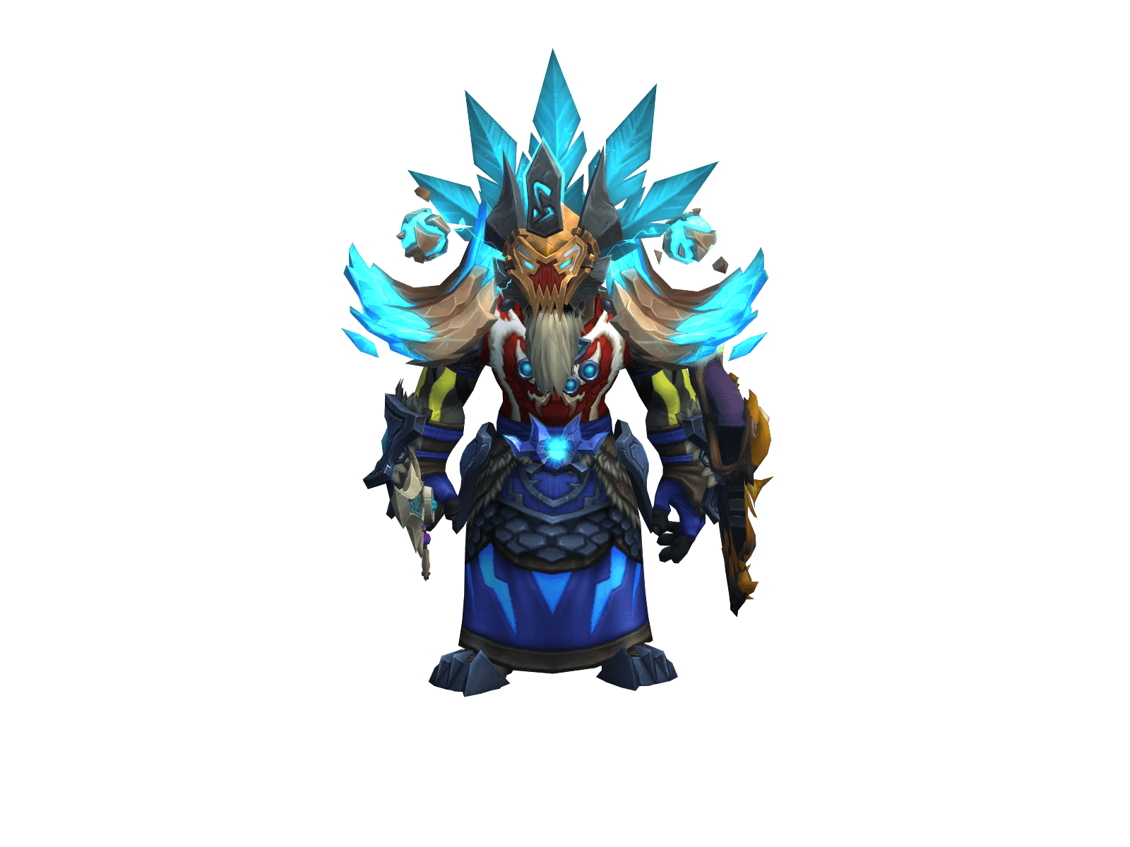 Full character render of Darkshhaman