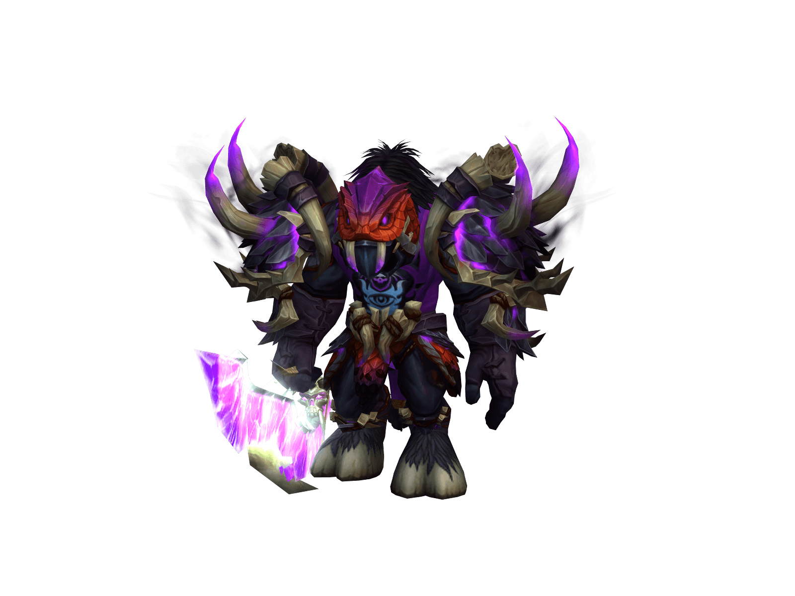 Full character render of Bigblackgliz