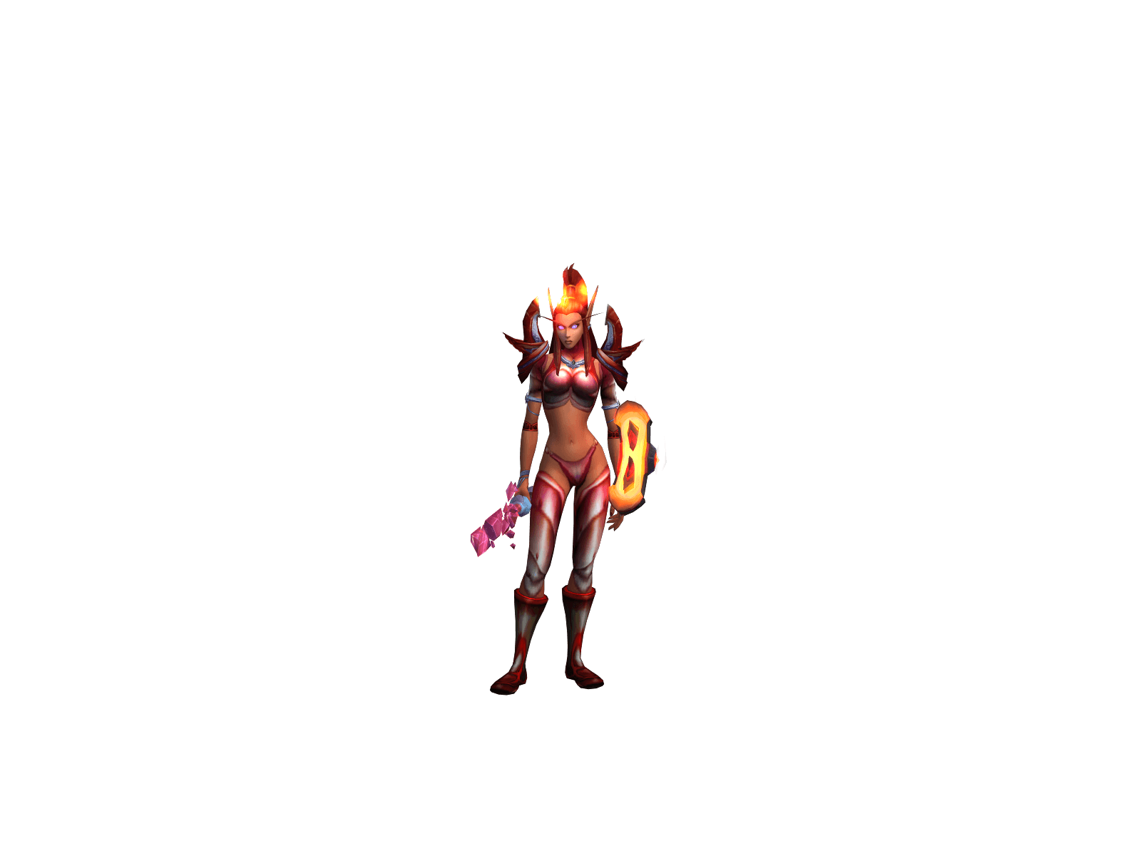 Full character render of Bloodphysics
