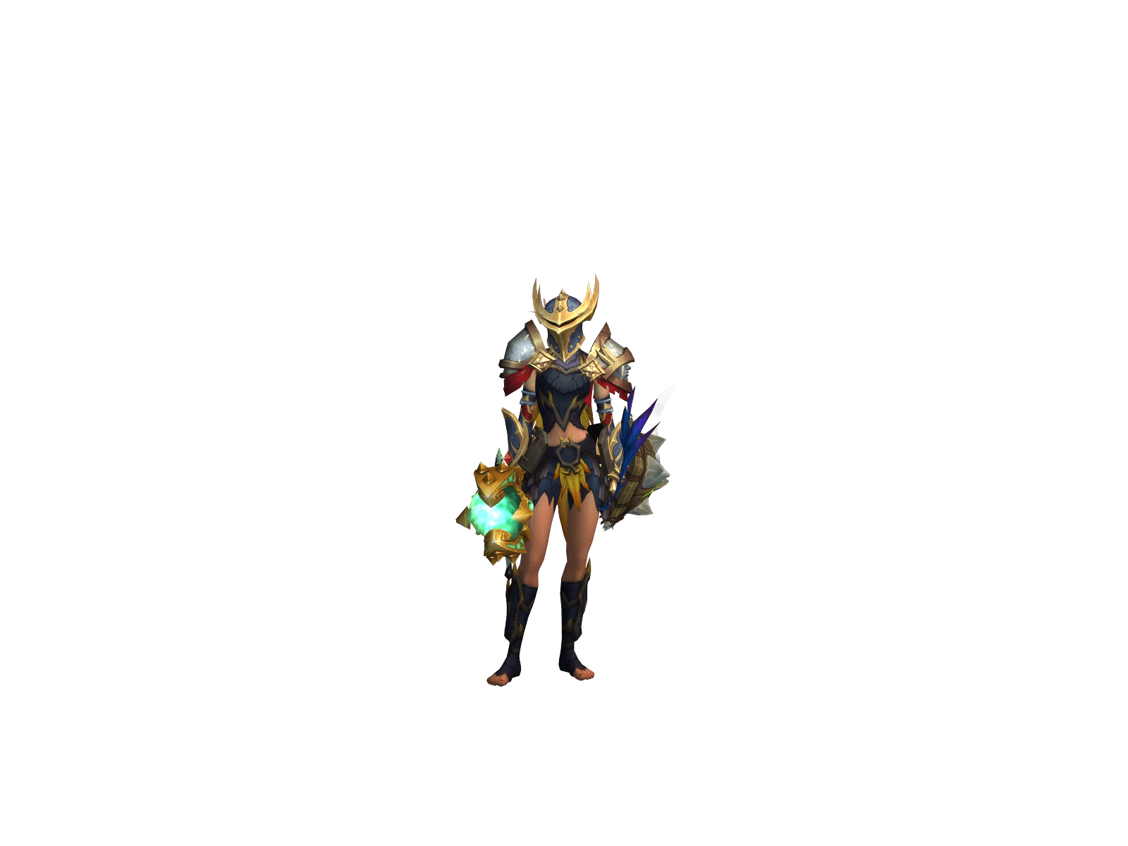 Full character render of Henrriet