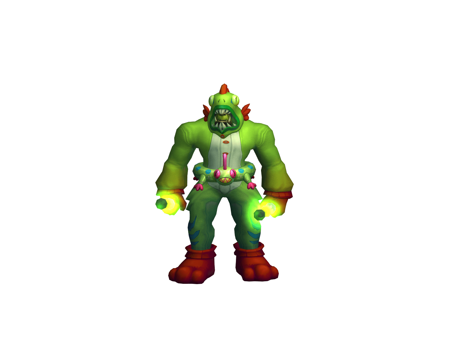 Full character render of Fatpigpork