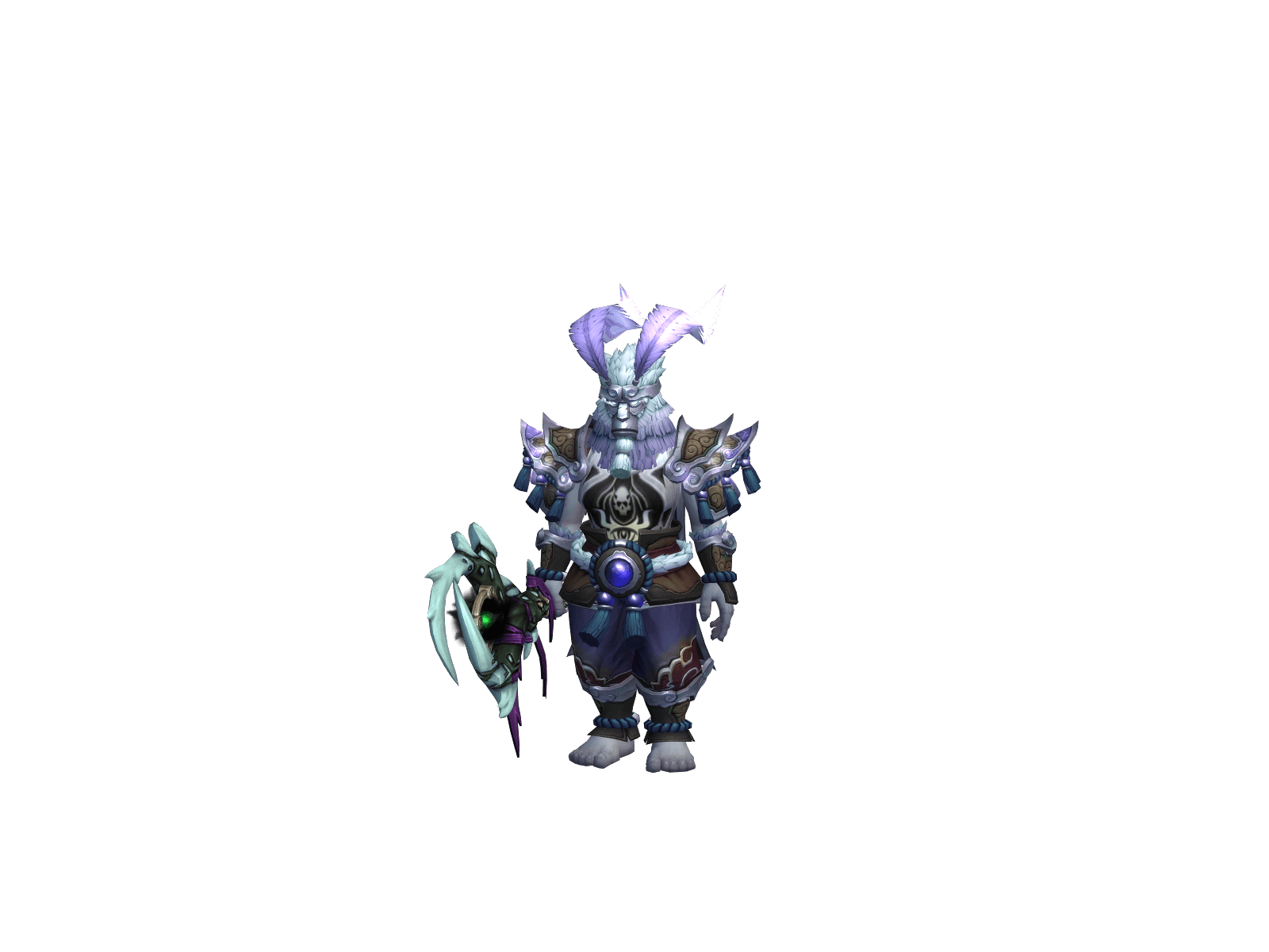 Full character render of Stinkychimp