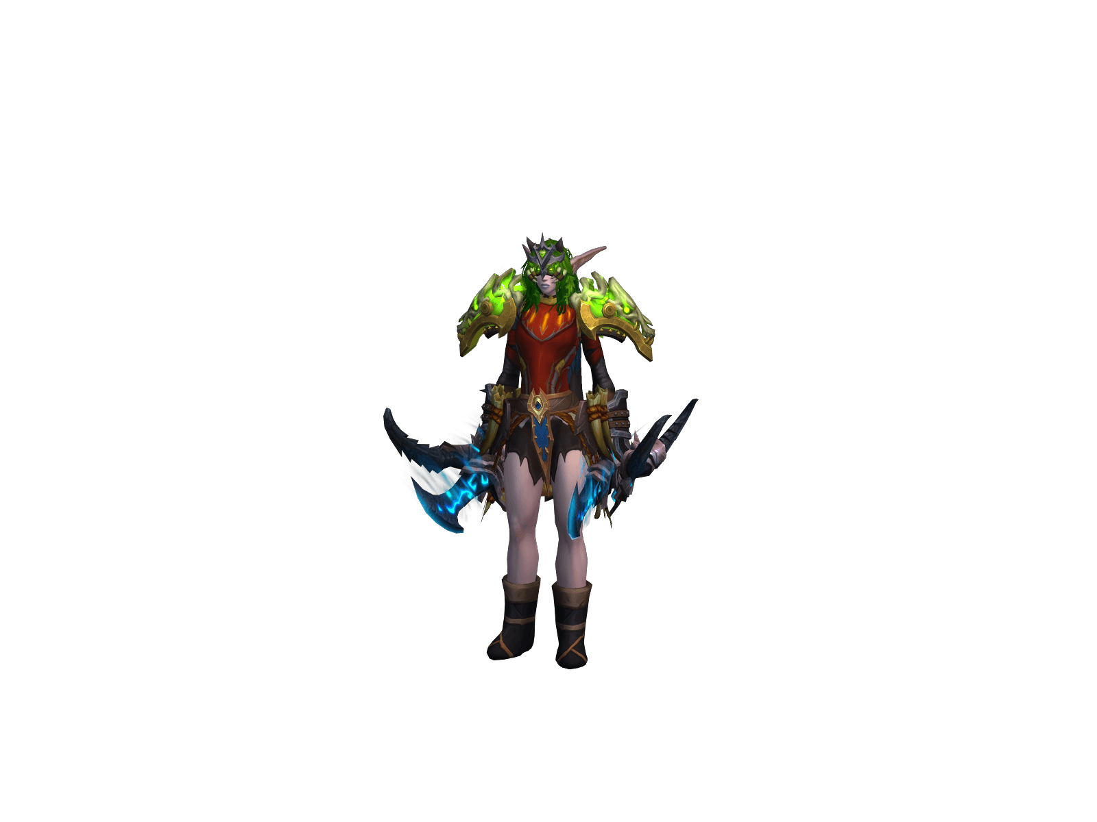 Full character render of Monsterwhite