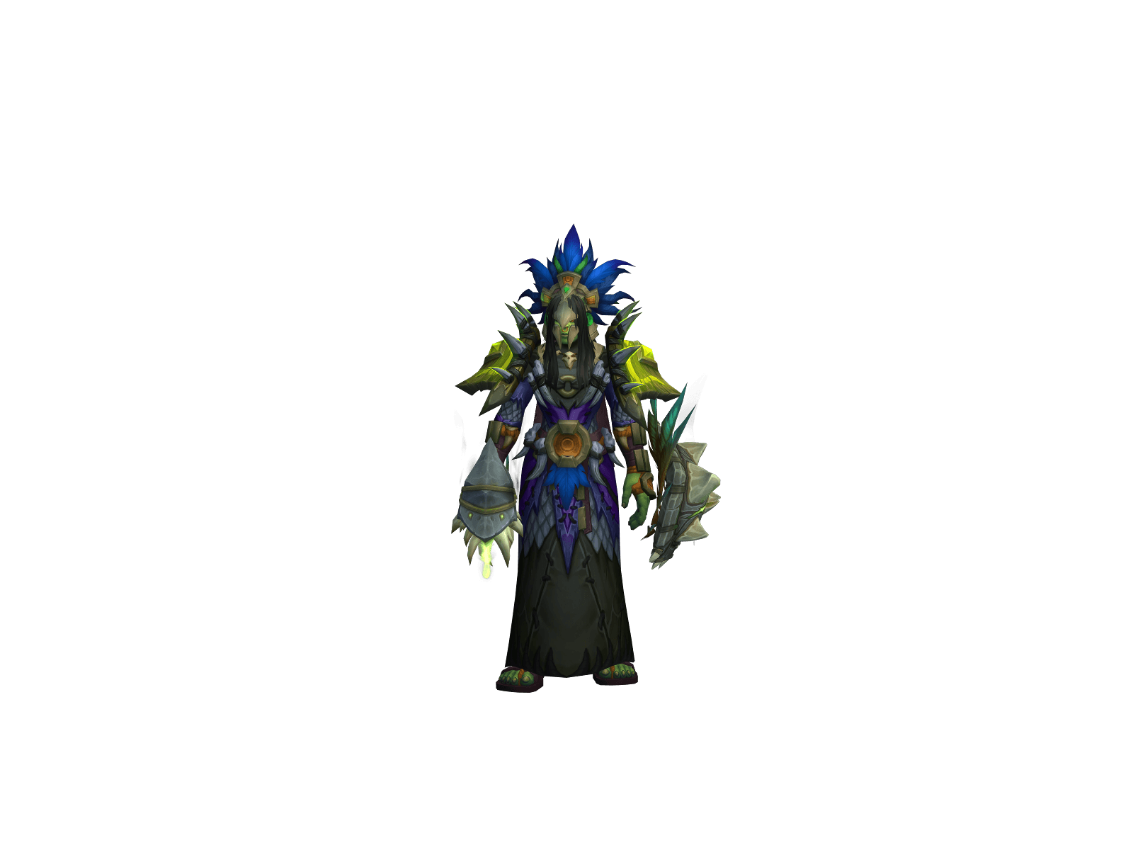 Full character render of Metalzão