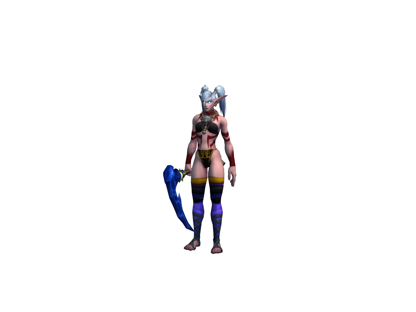 Full character render of Hideonnight