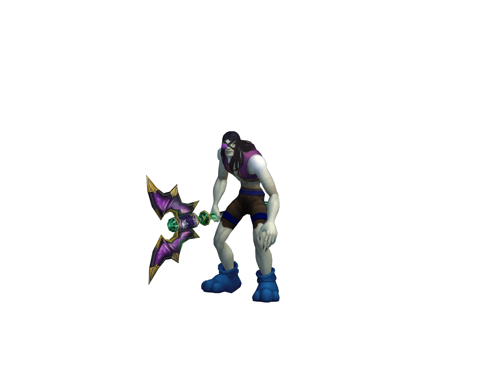 Full character render of Woolly