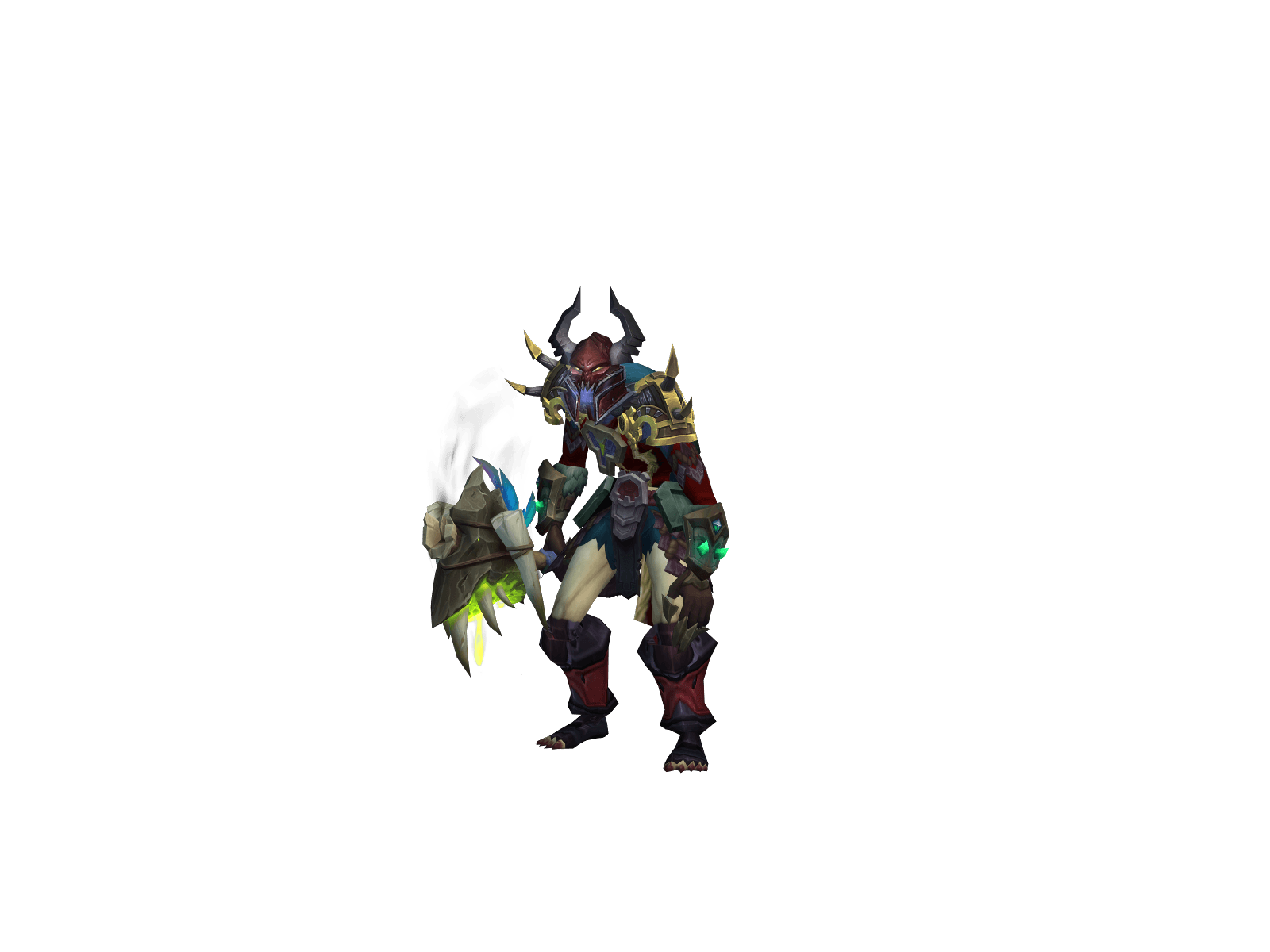 Full character render of Skullyton