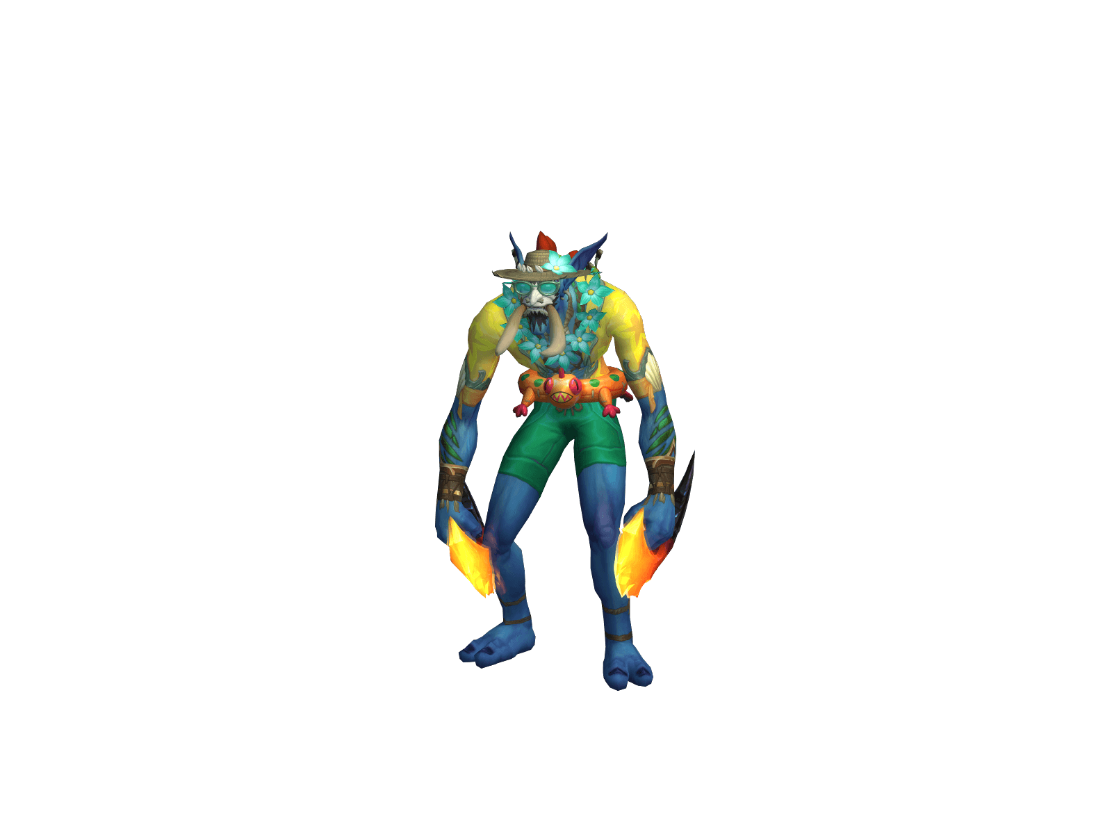 Full character render of Fireclaws