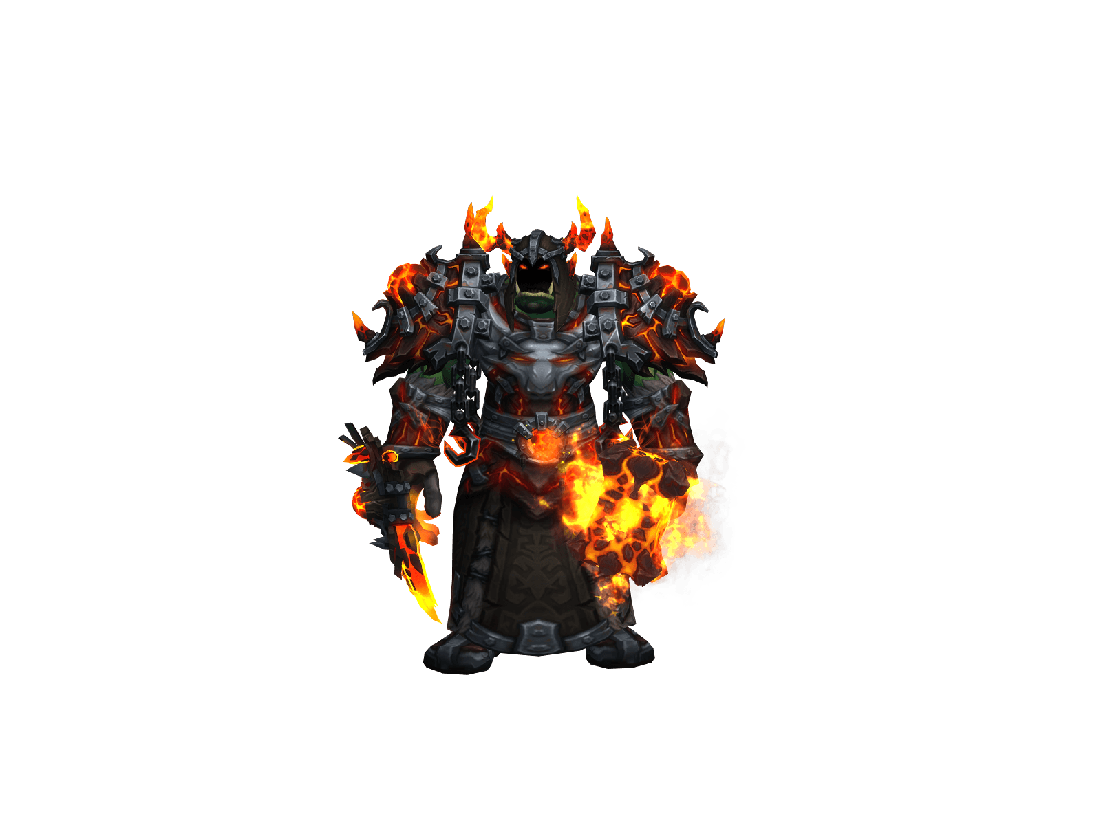 Full character render of Fîshy