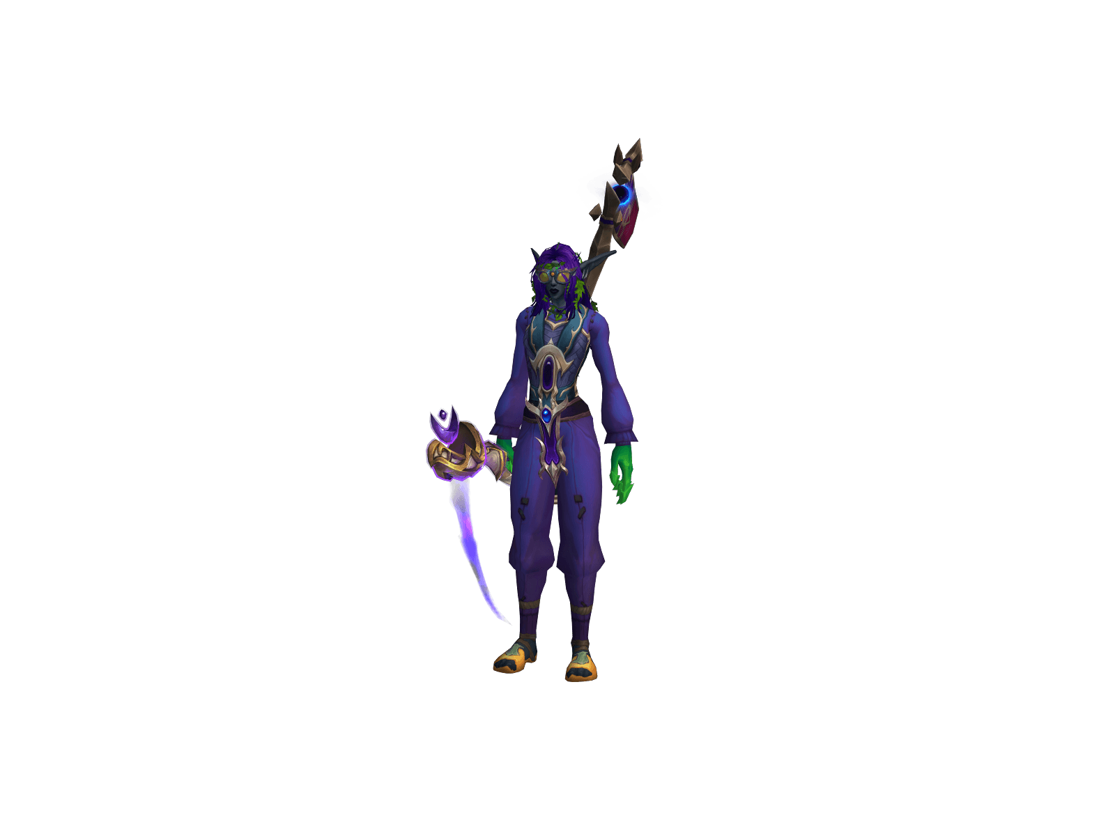 Full character render of Drkush