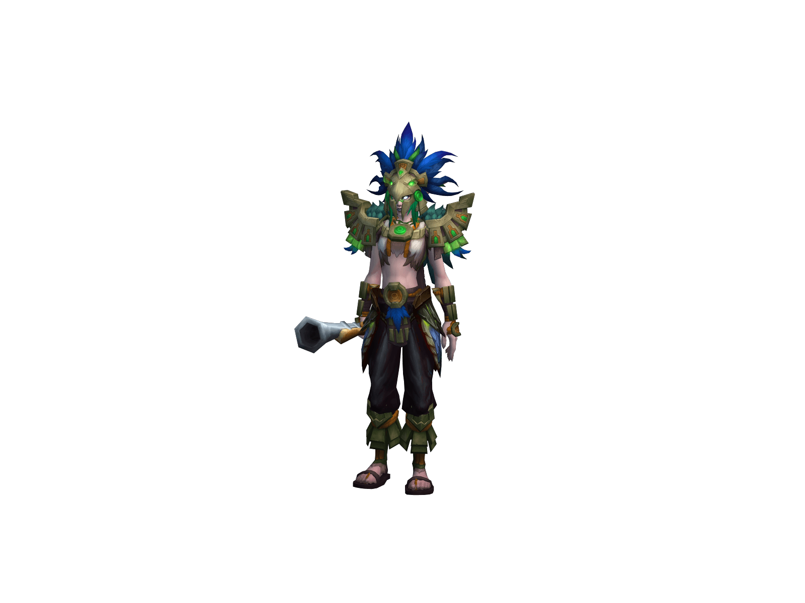 Full character render of Zz