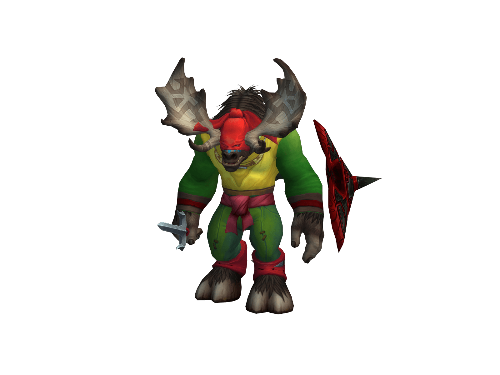 Full character render of Drups