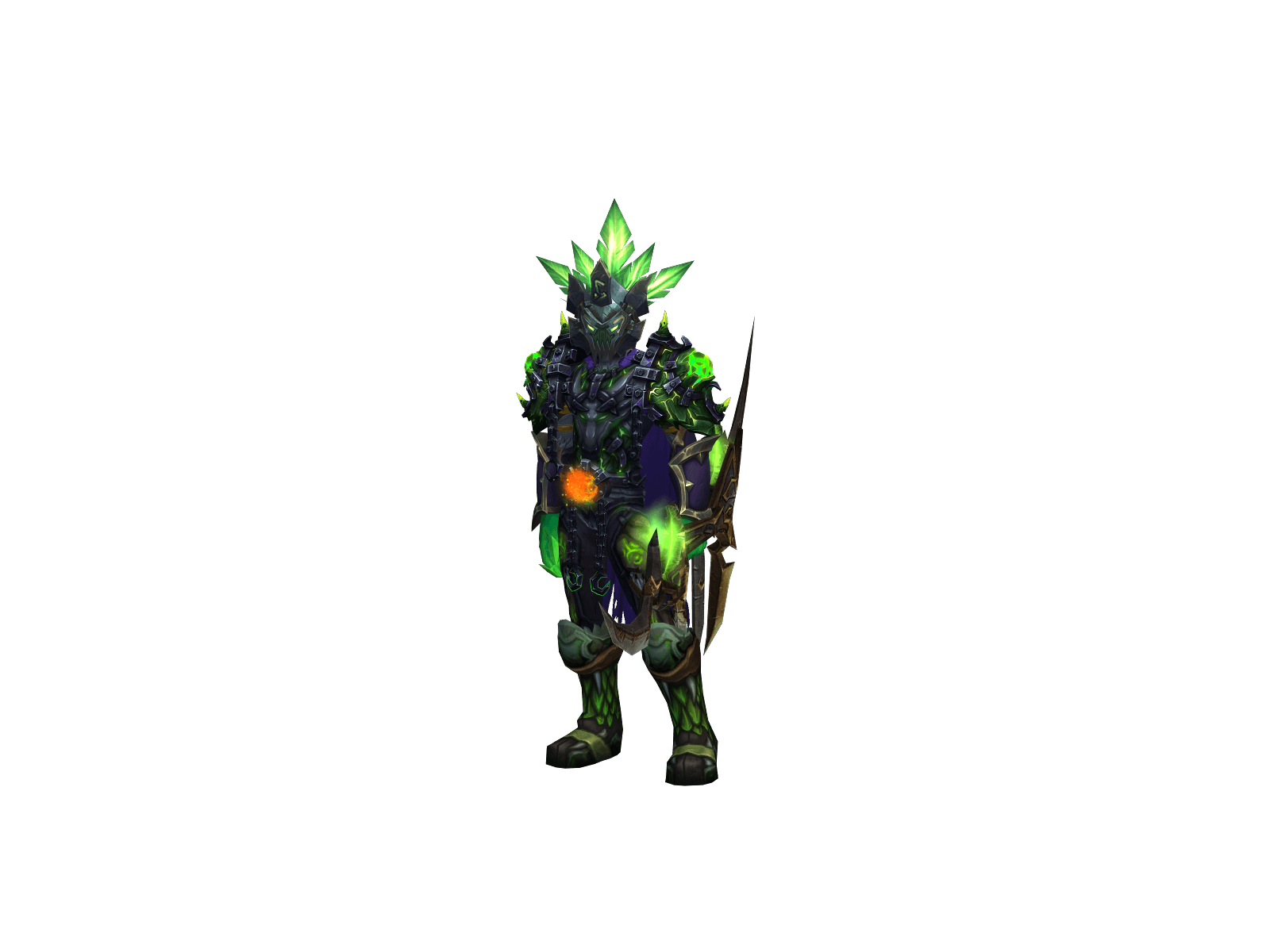 Full character render of Achrømic