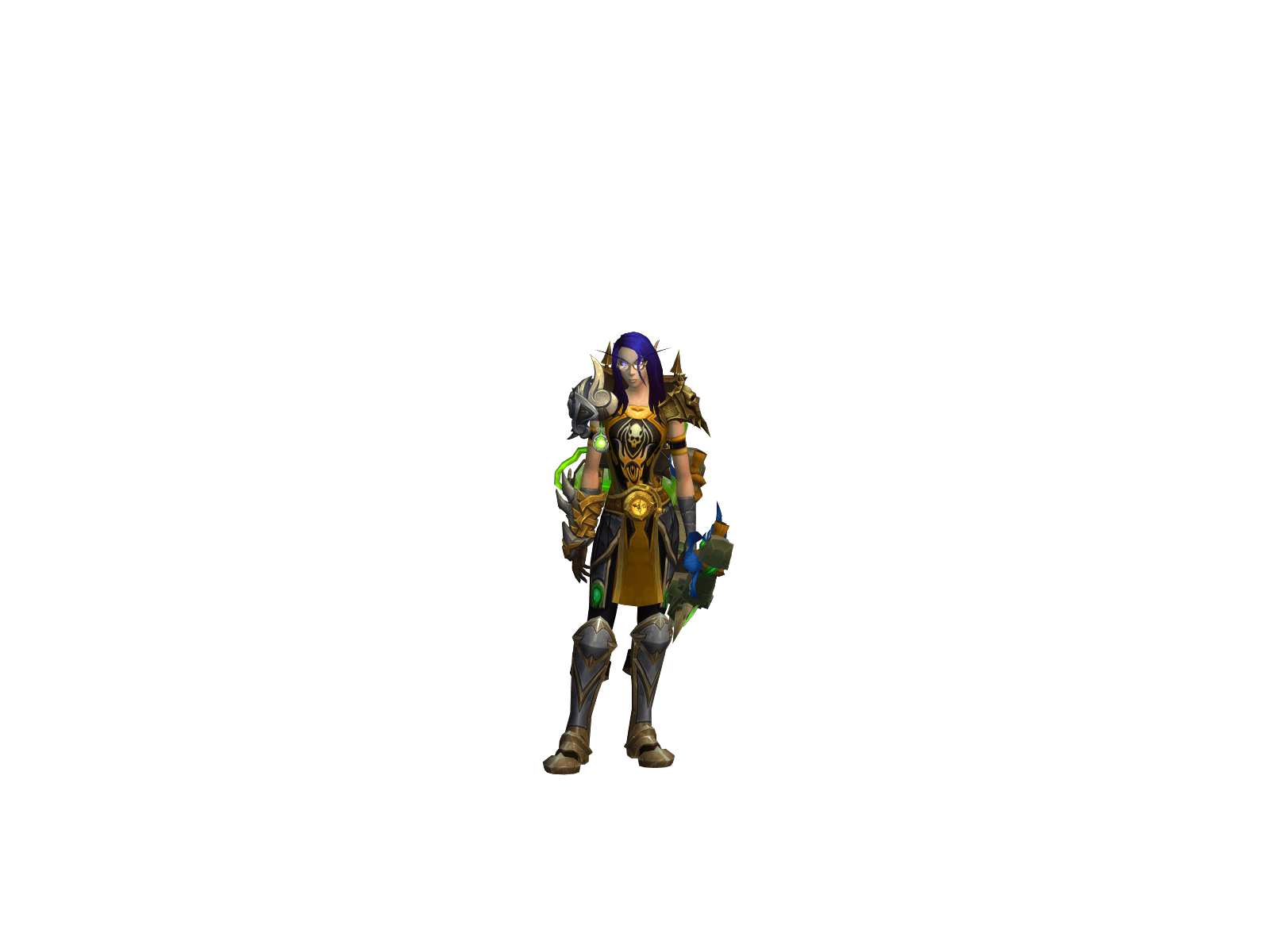 Full character render of Clare