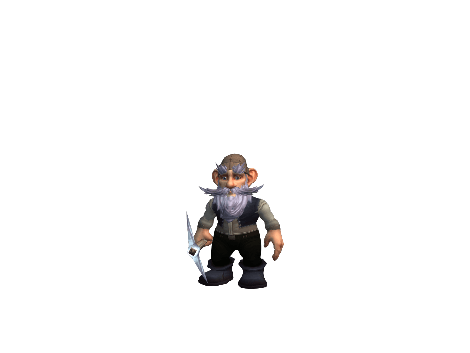 Full character render of Wuji