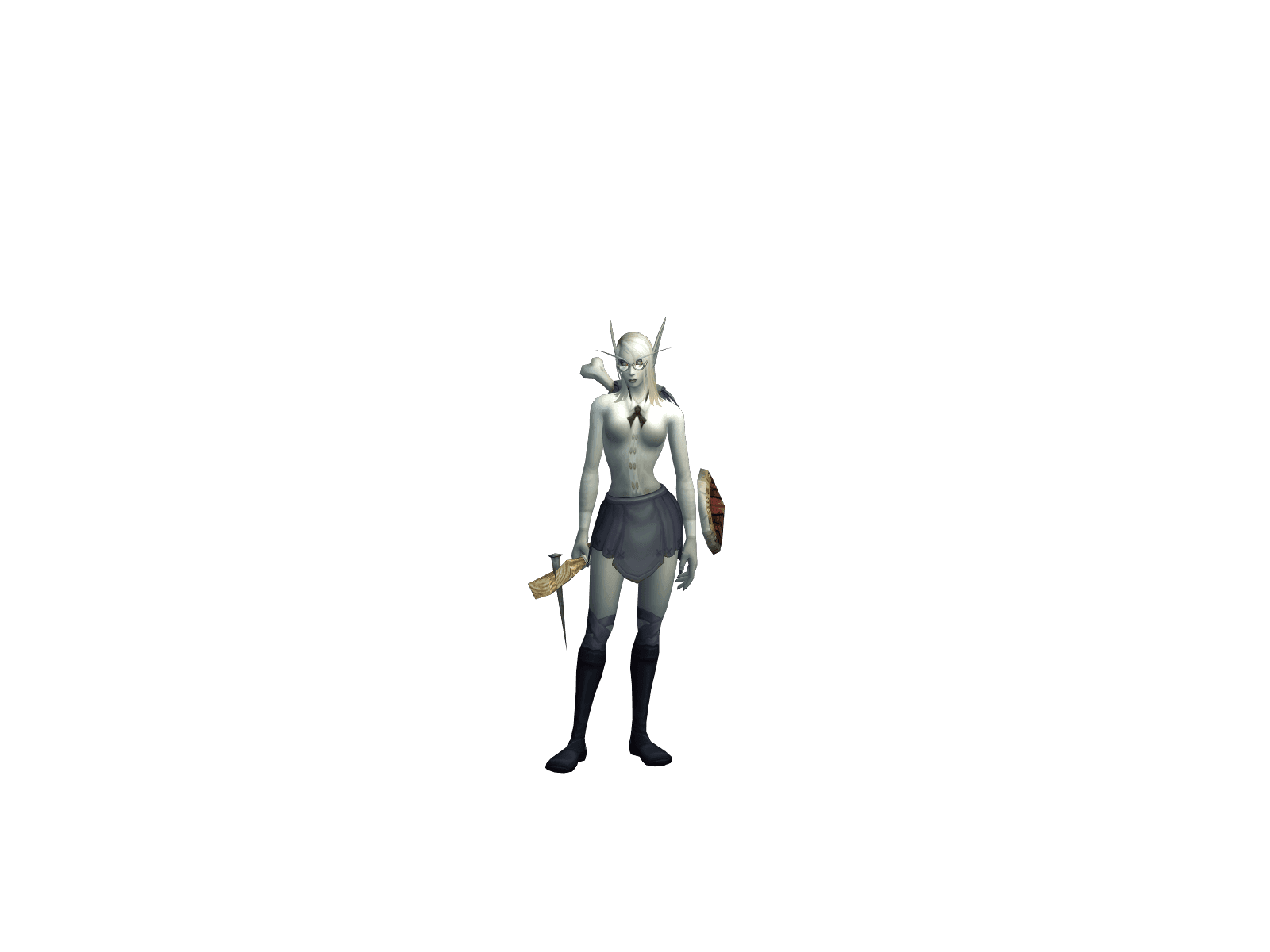 Full character render of Qqongauz