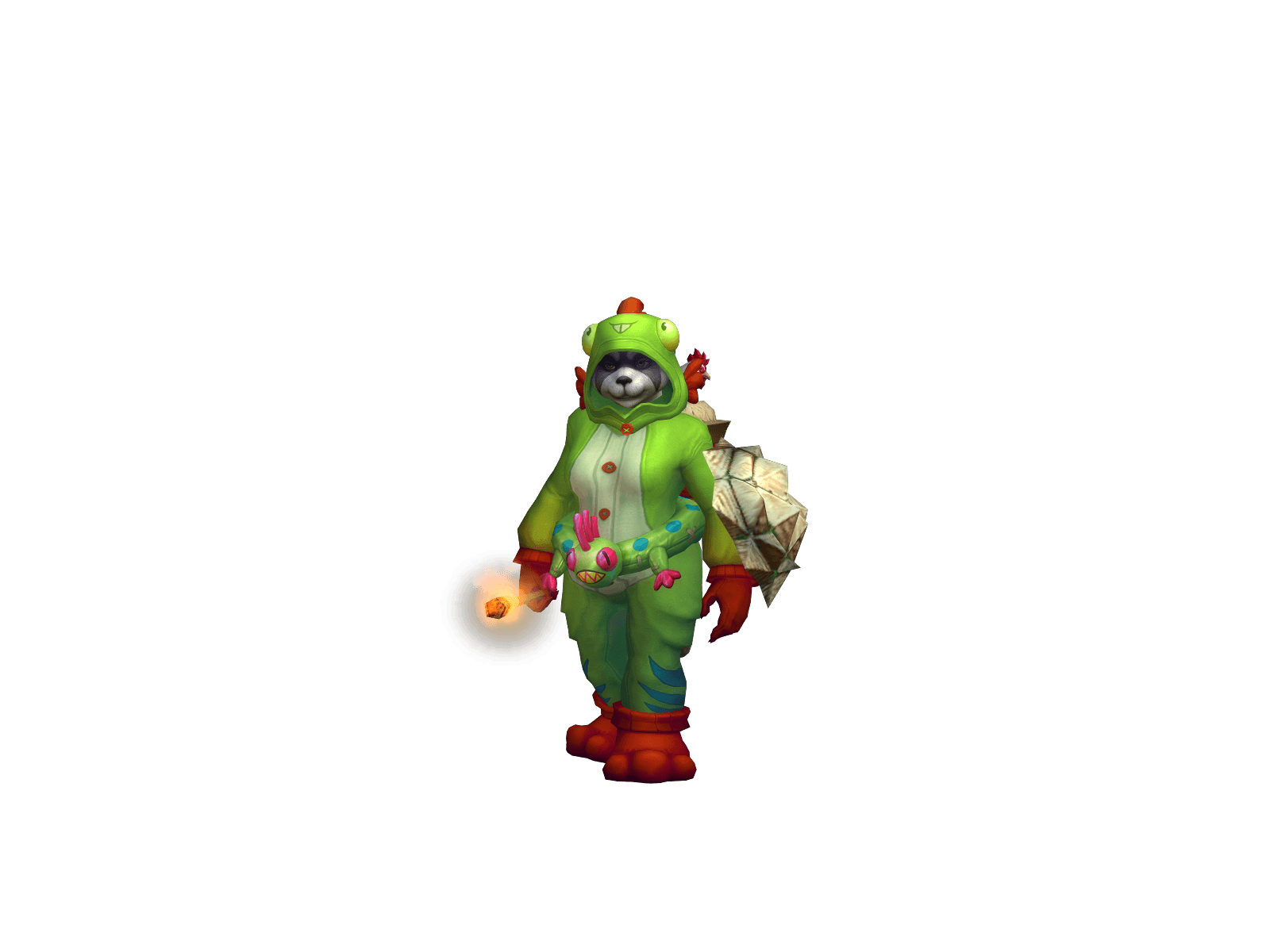 Full character render of Baka