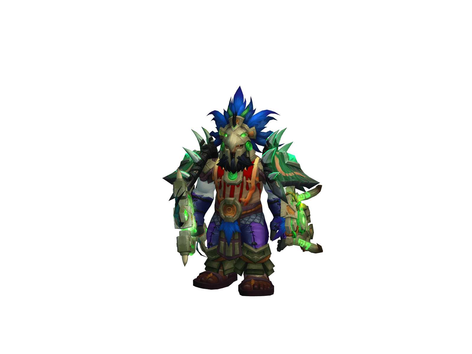 Full character render of Daivski
