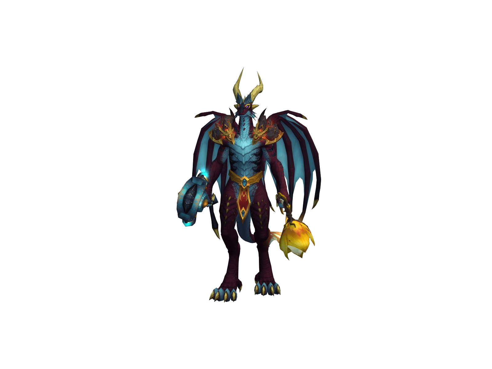 Full character render of Fulldracarys