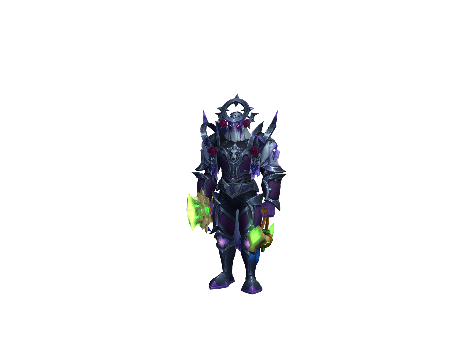 Full character render of Snowone