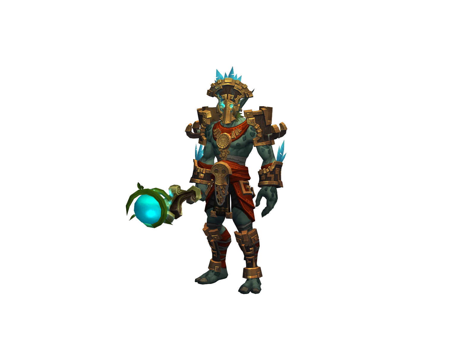 Full character render of Rasticore