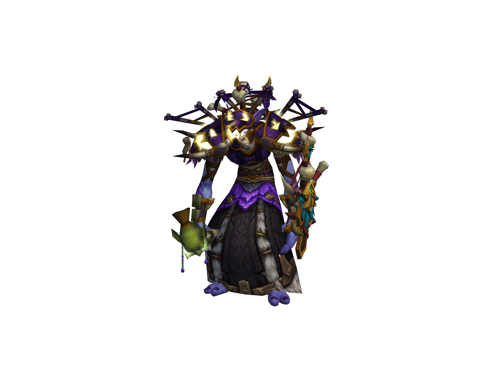 Full character render of Voodooman