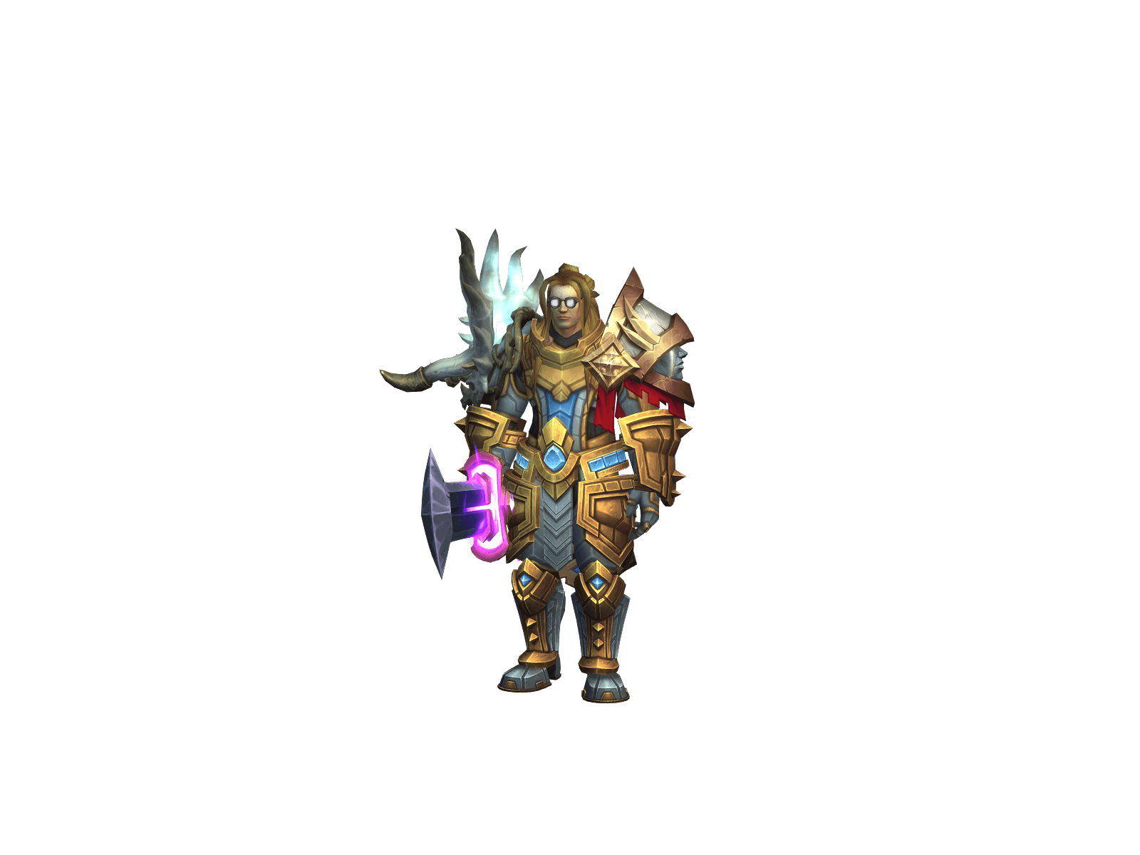 Full character render of Halfminhero