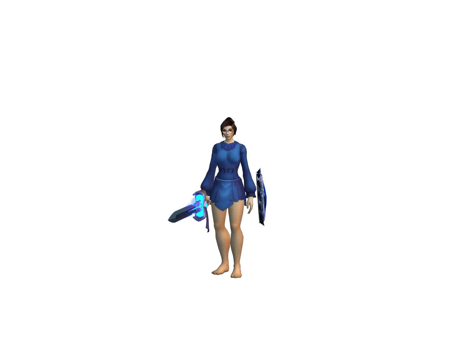 Full character render of Gleep