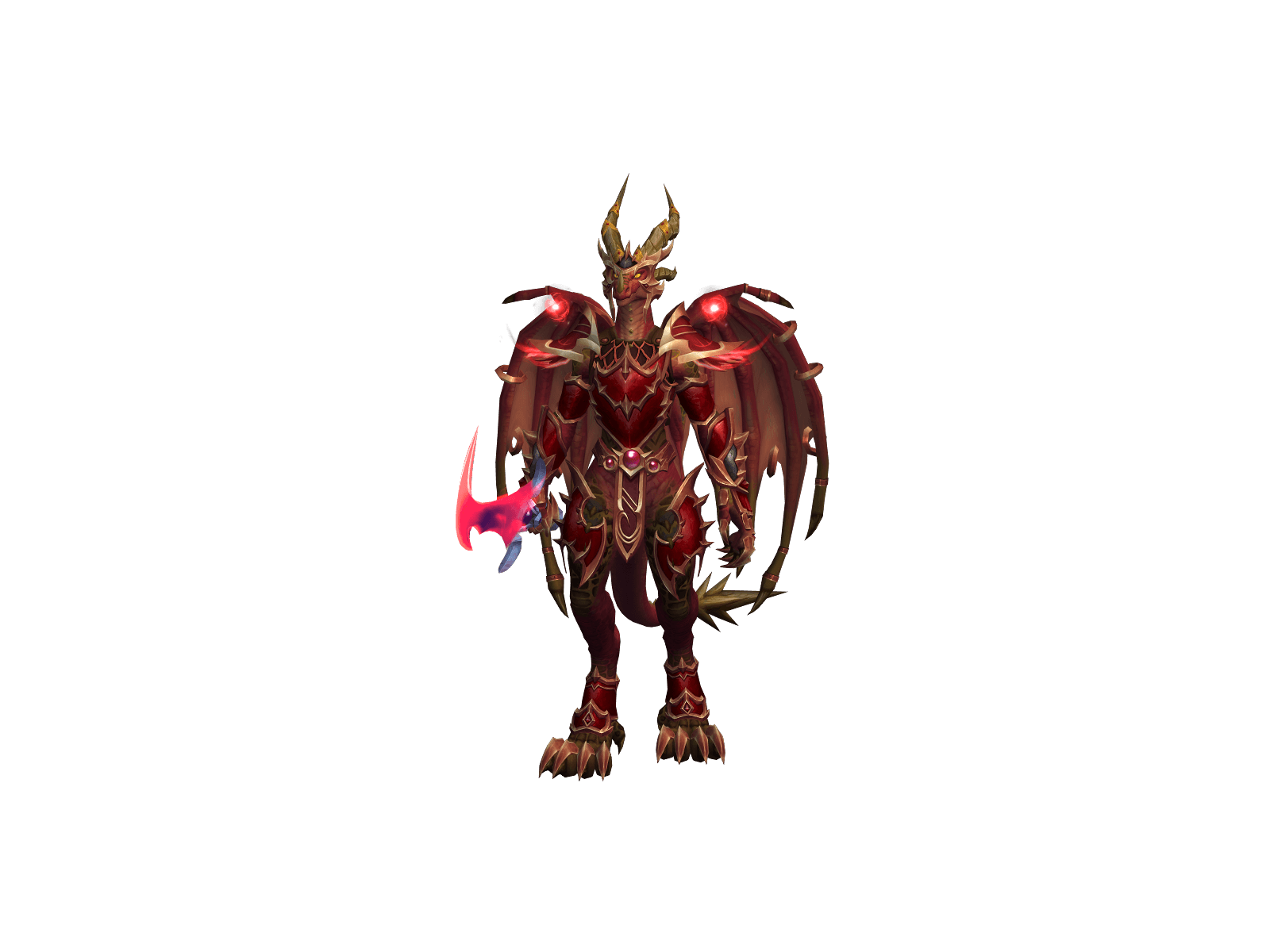 Full character render of Geckostrasza