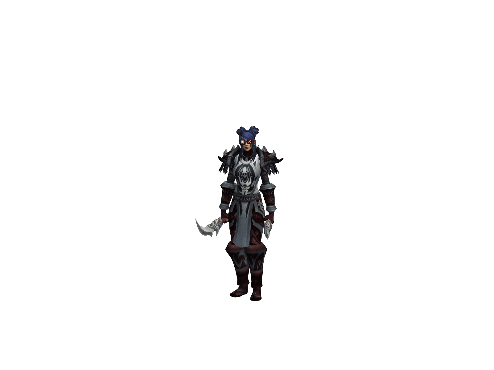Full character render of Fishox