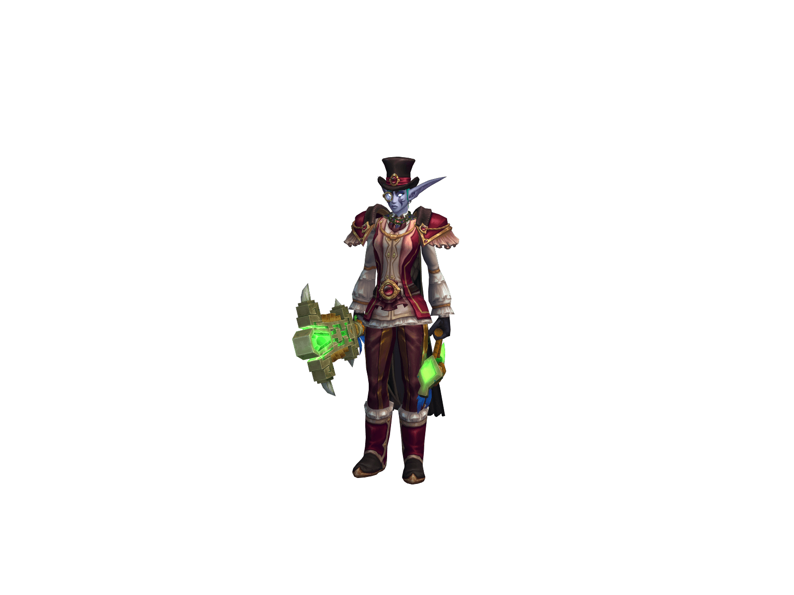 Full character render of Bübblewrap
