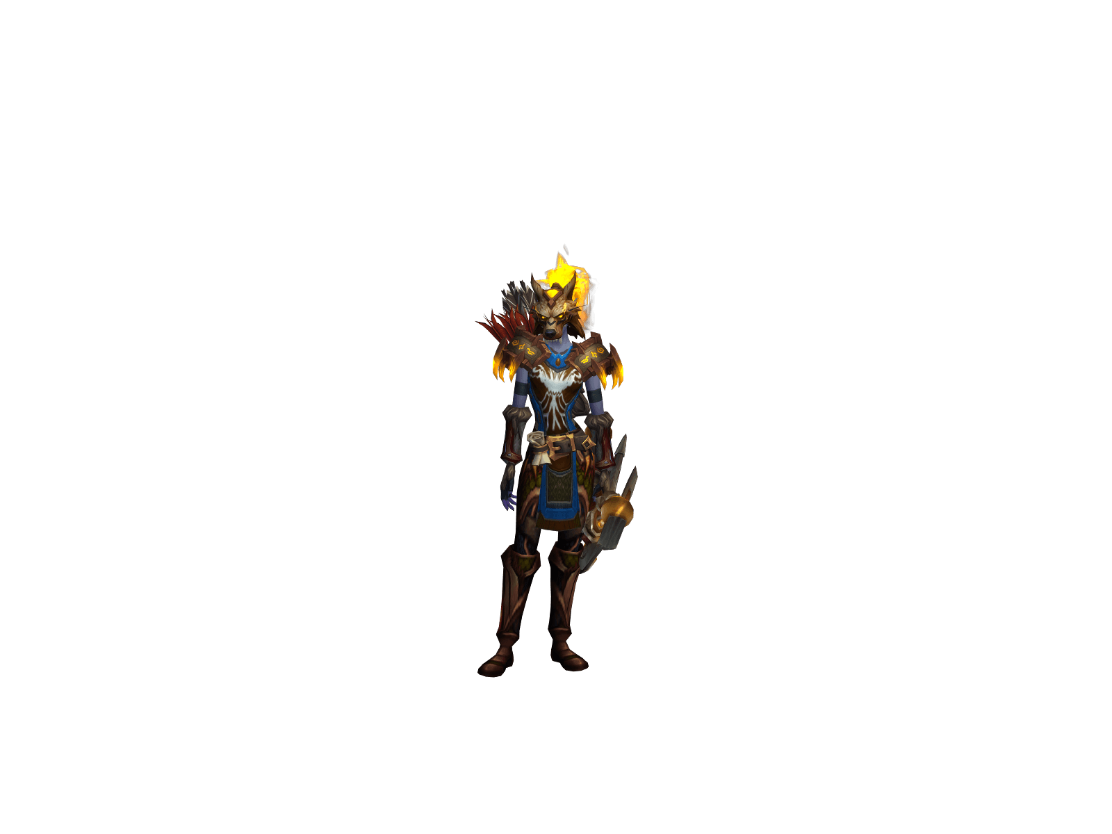 Full character render of Huntko