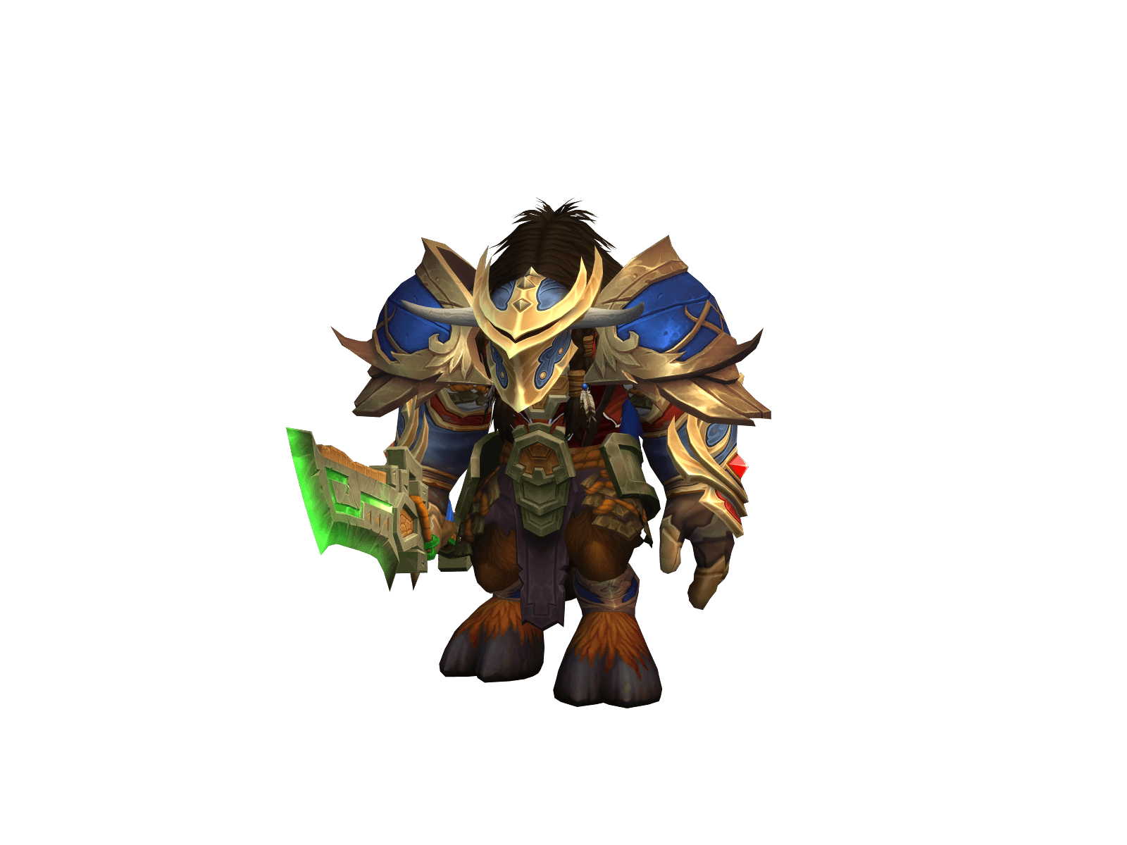 Full character render of Locustknight