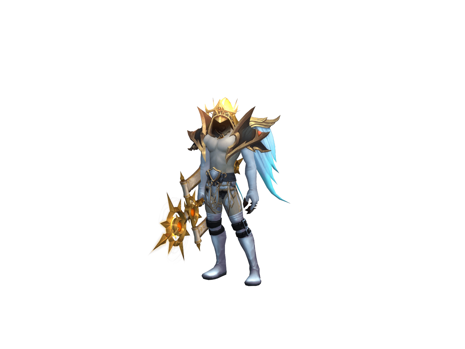 Full character render of Fatherhands