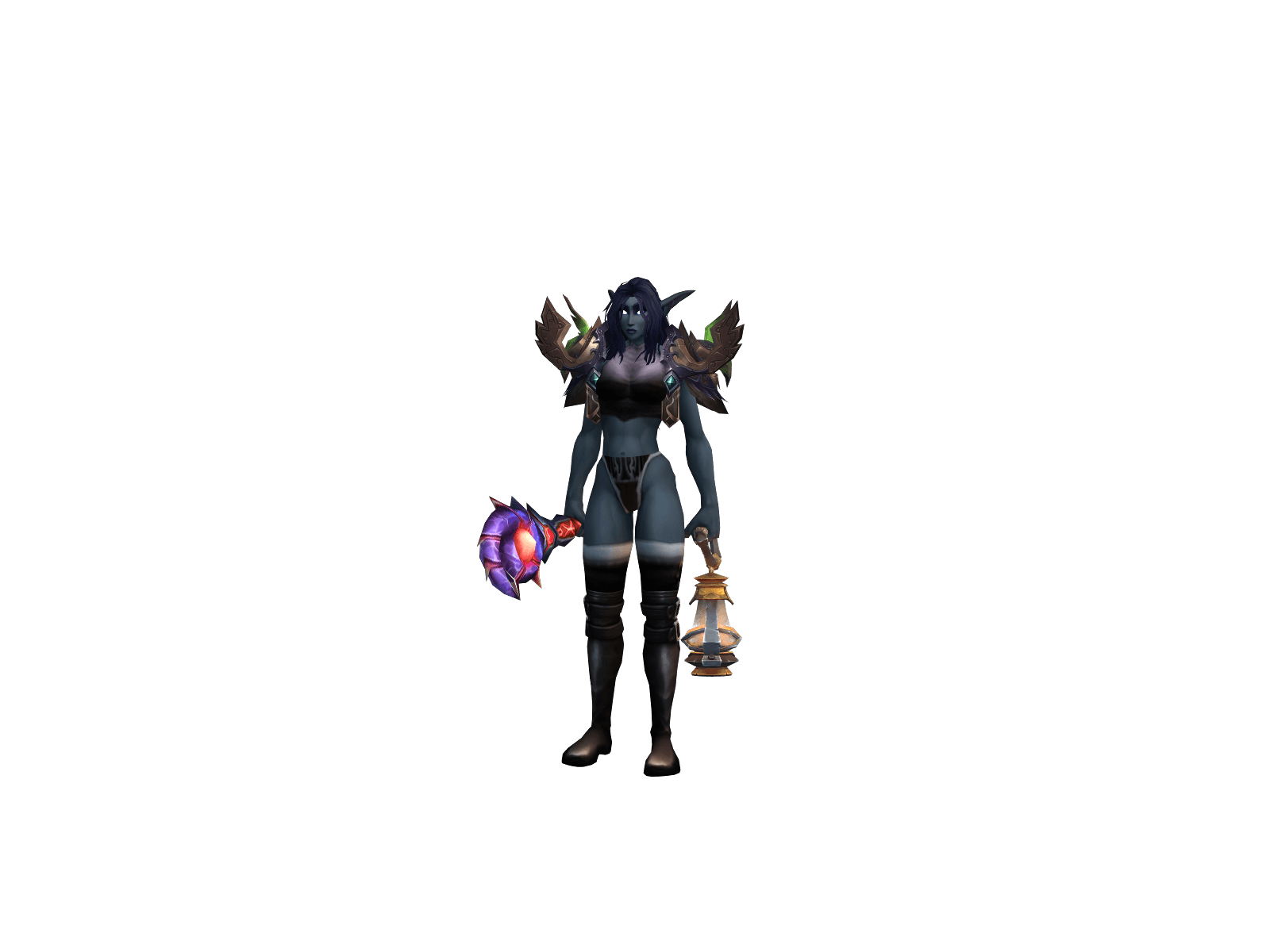 Full character render of Michaela