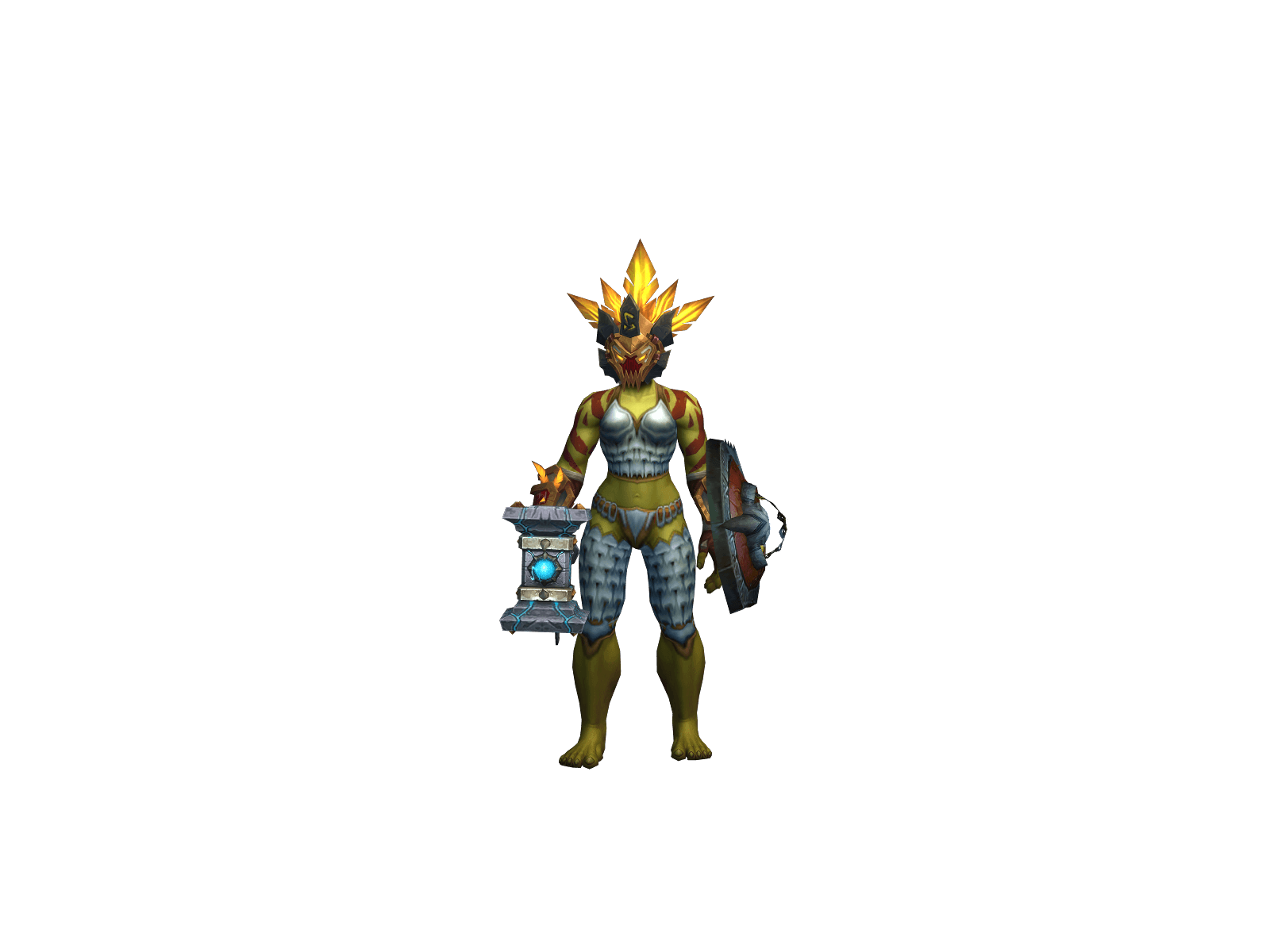 Full character render of Bearfacedx
