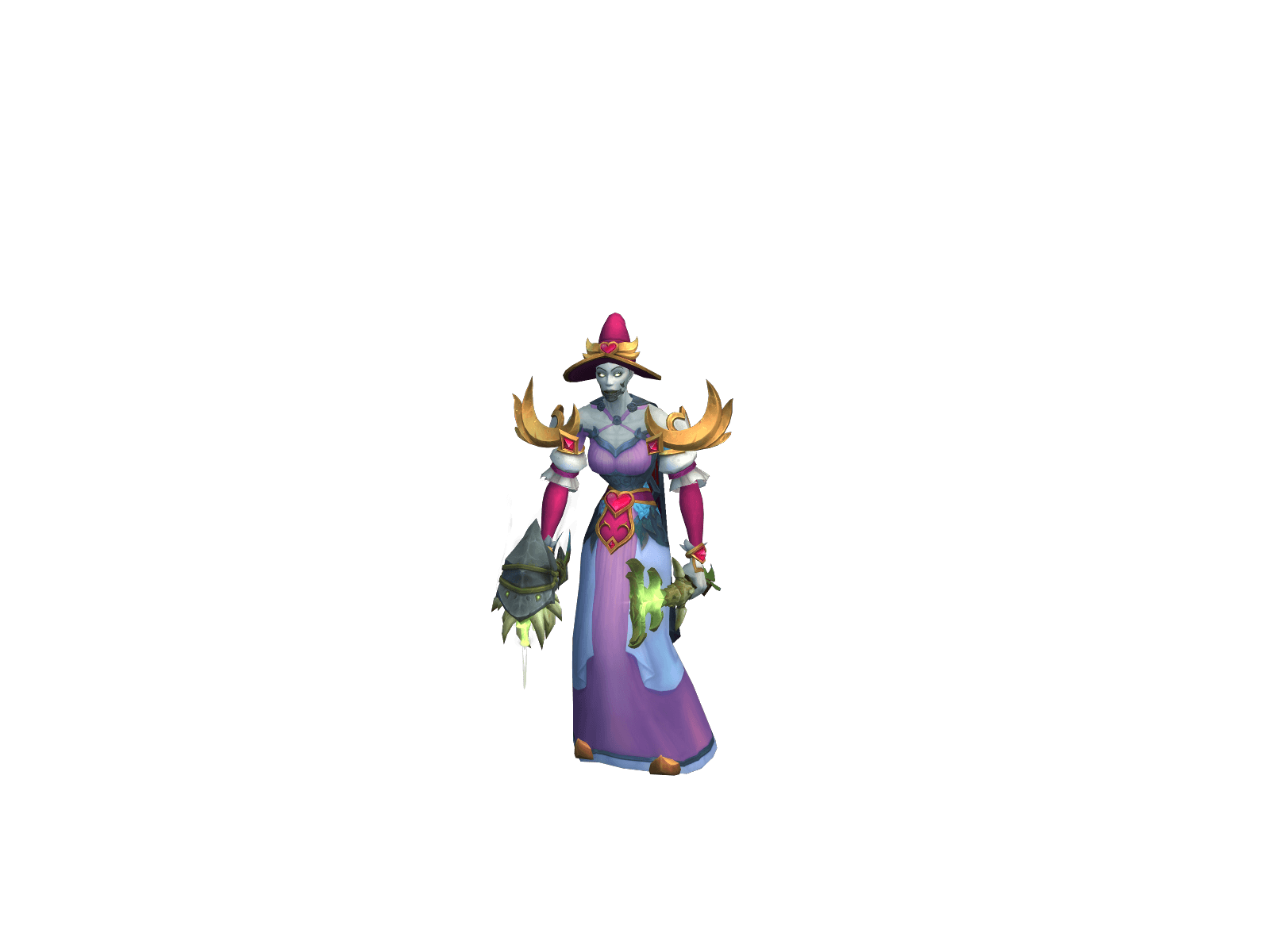 Full character render of Holyness