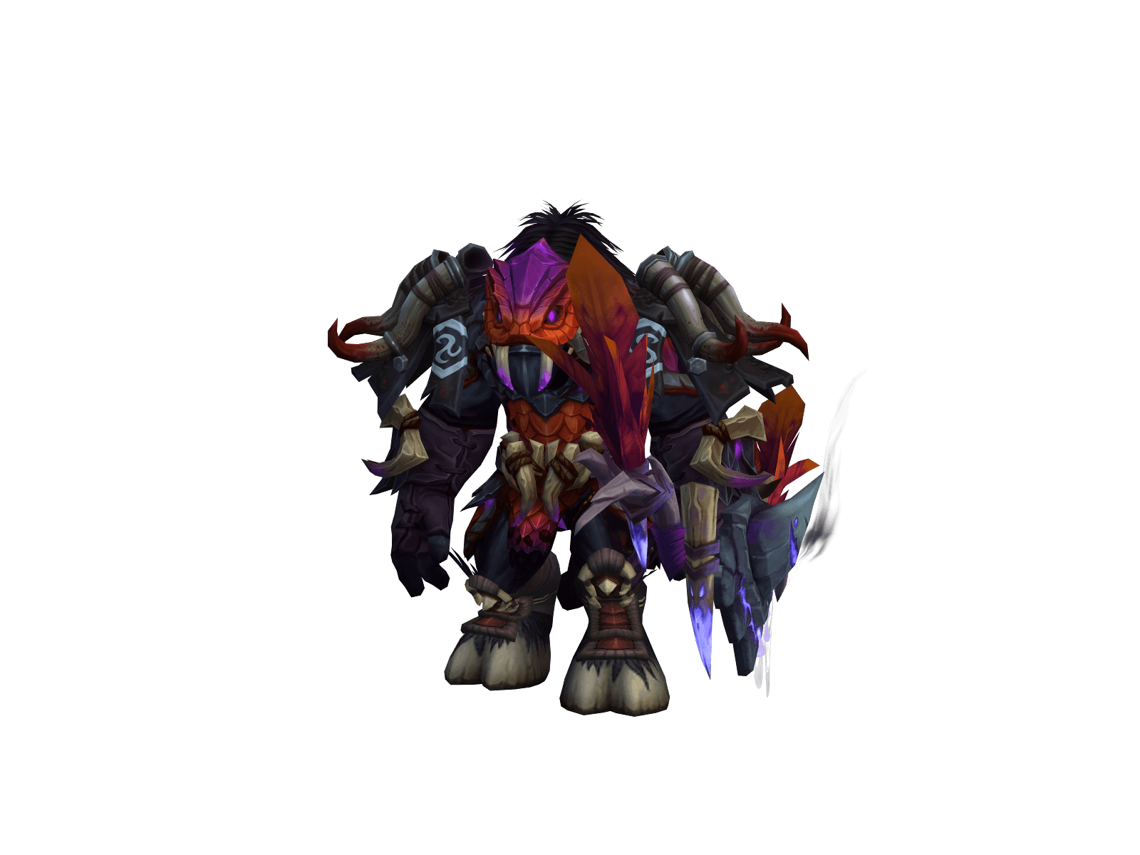 Full character render of Sharktech