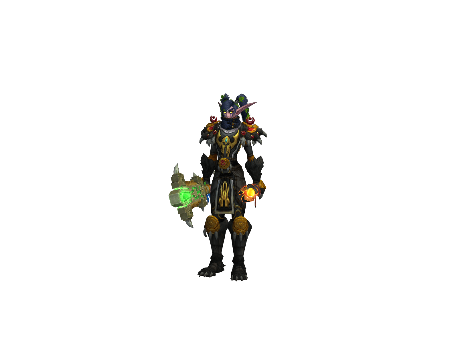 Full character render of Davedog