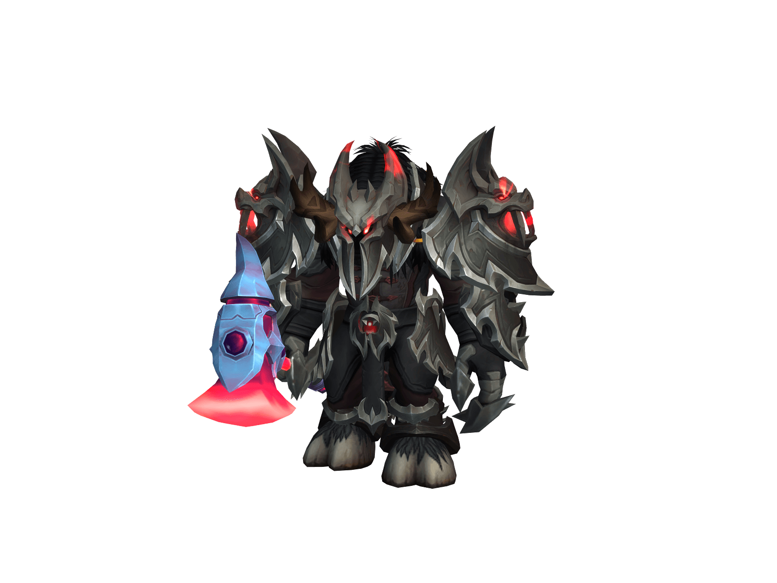 Full character render of Partywaffles