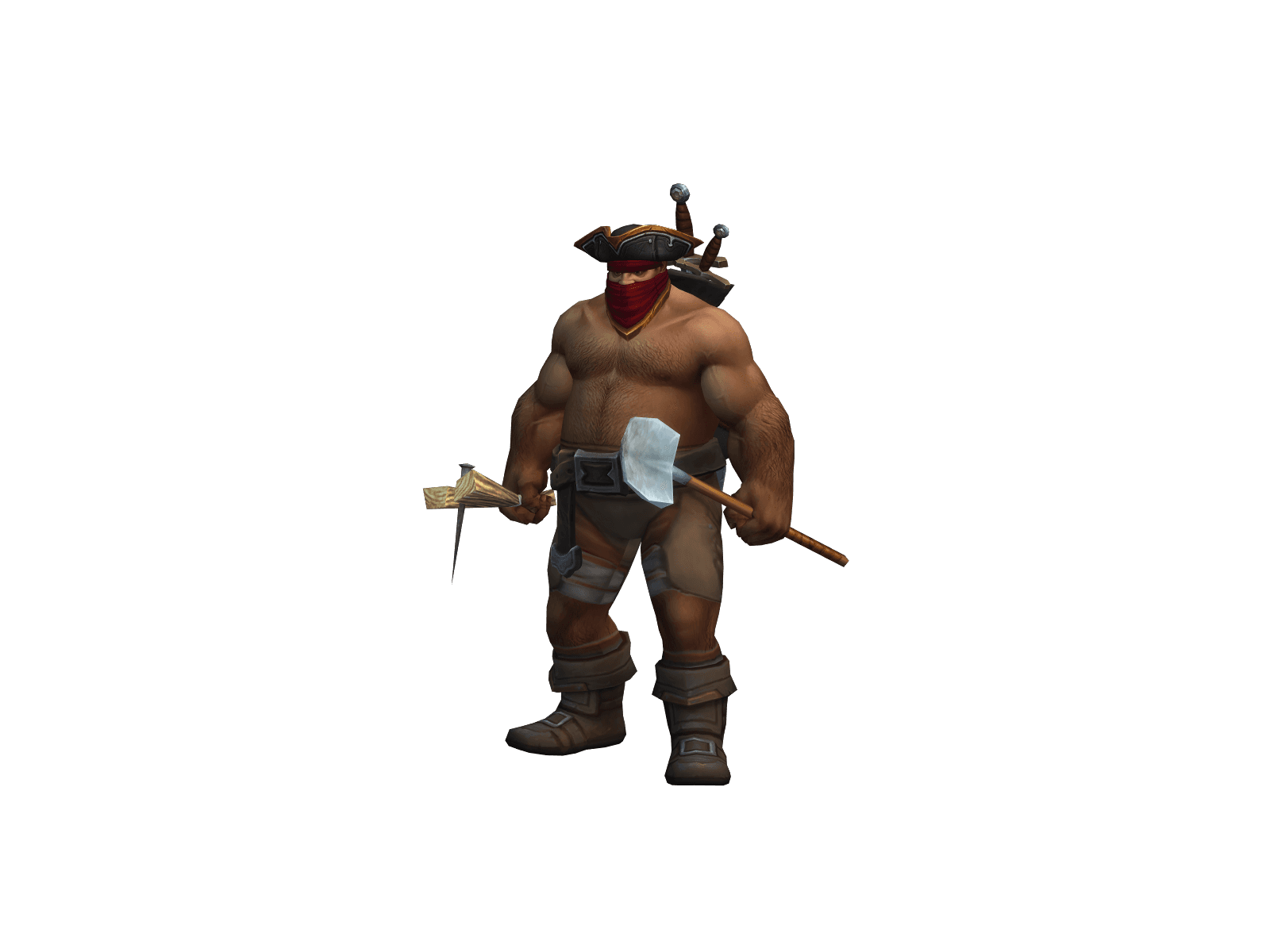 Full character render of Wrecctum