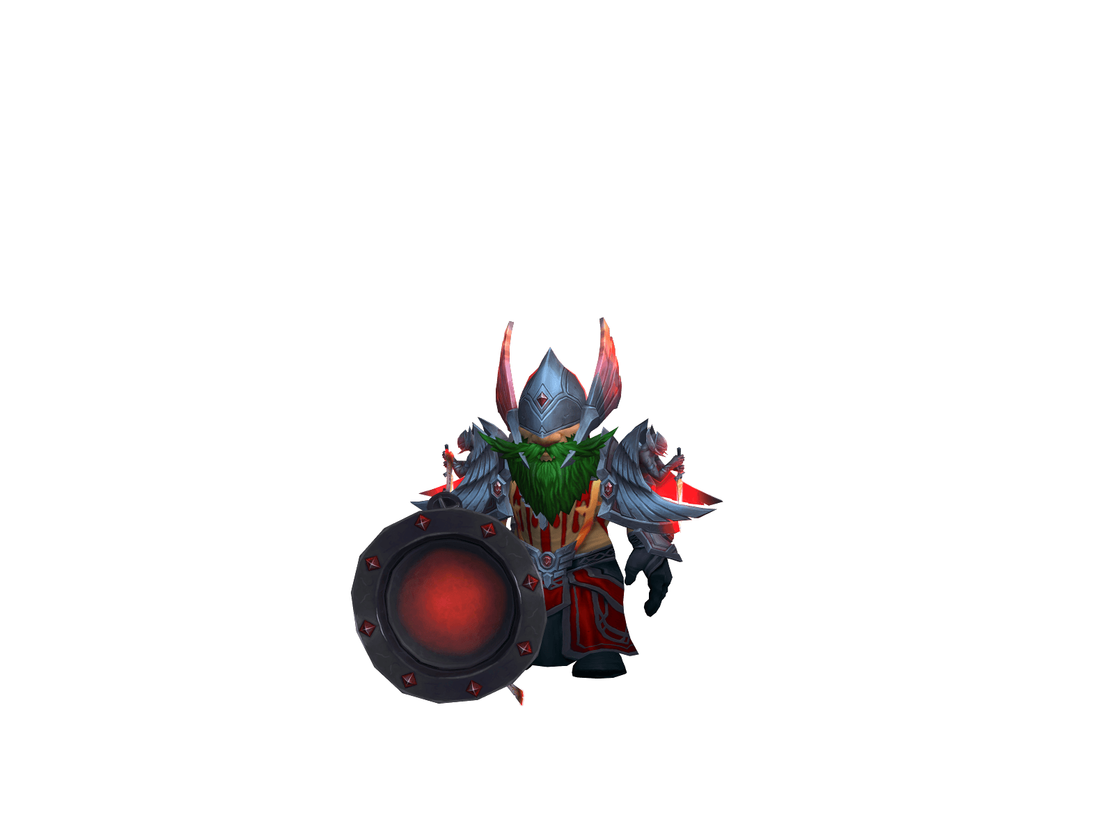 Full character render of Nugzington