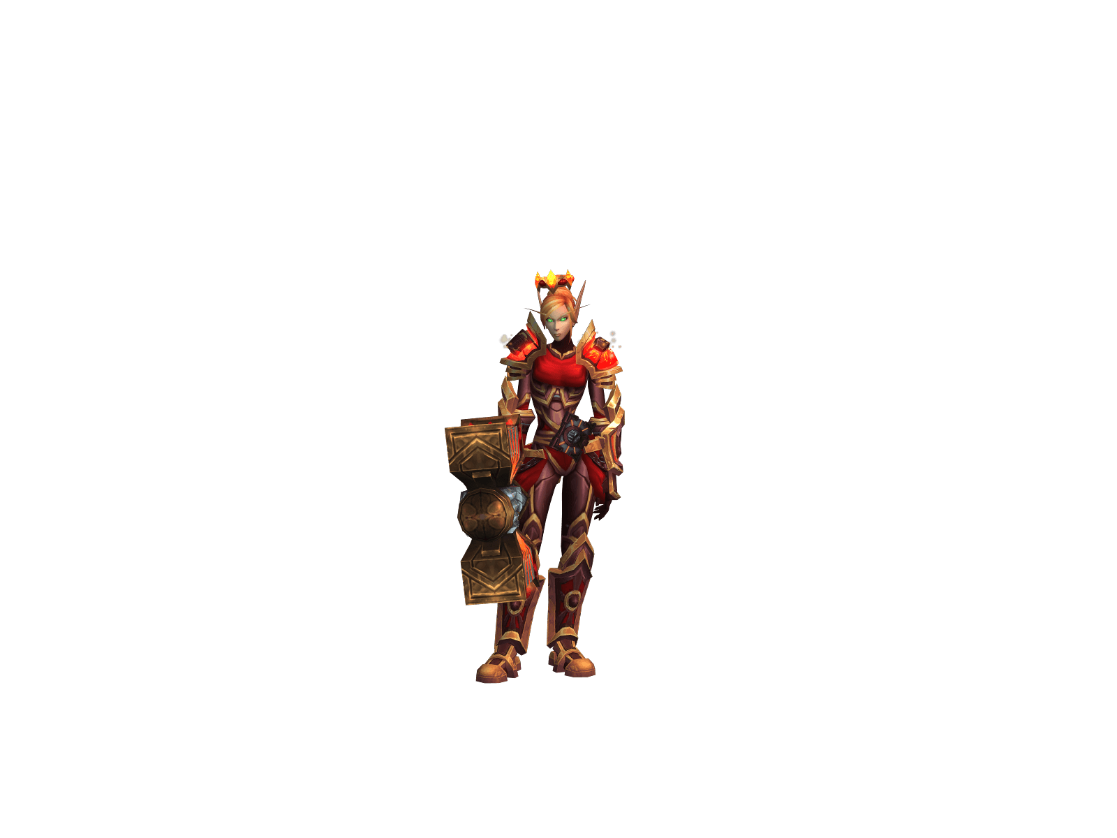 Full character render of Taev